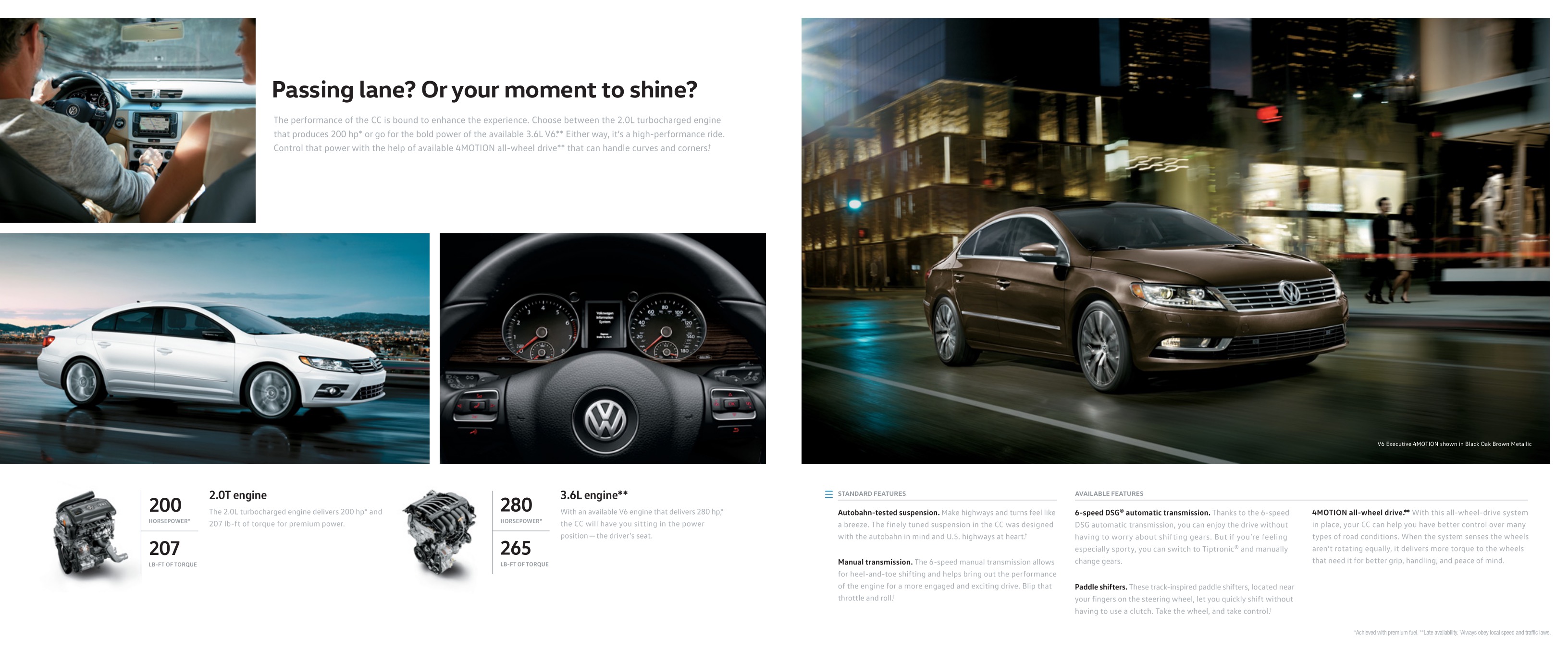 2016 VW CC Brochure Page 5
